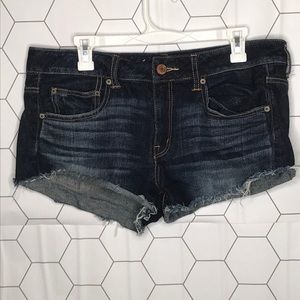Dark Wash American Eagle Shorts